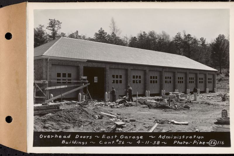 contract no 56 administration buildings main dam belche